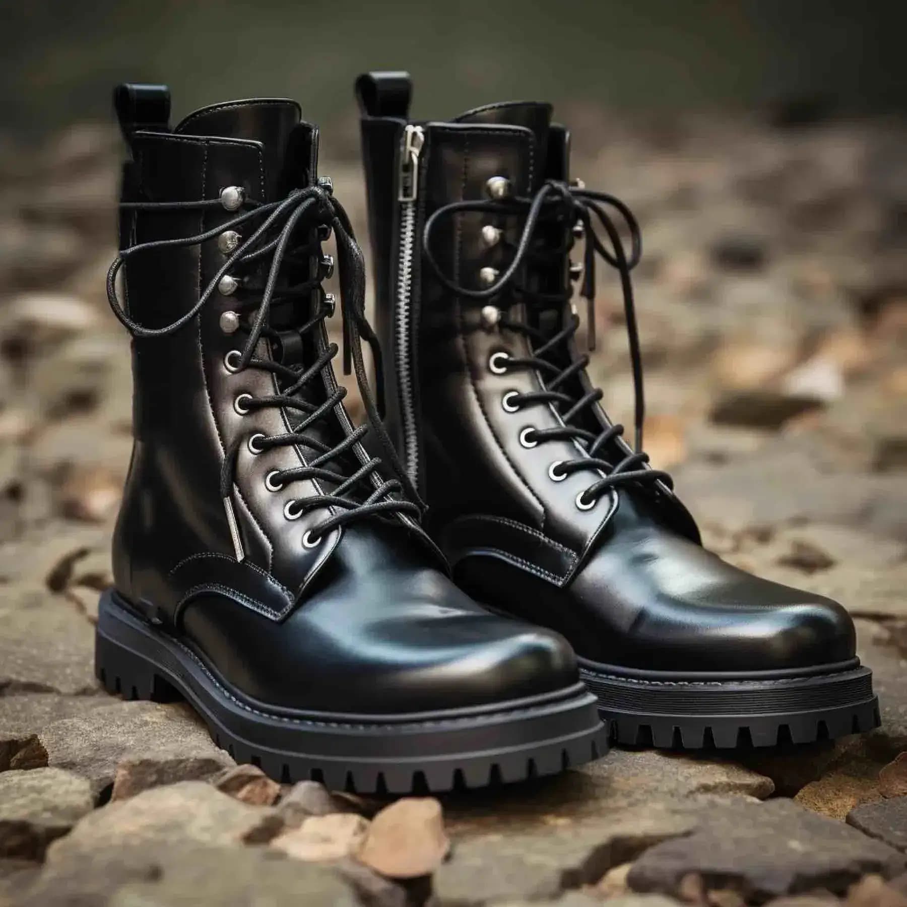 Black Leather Shoes